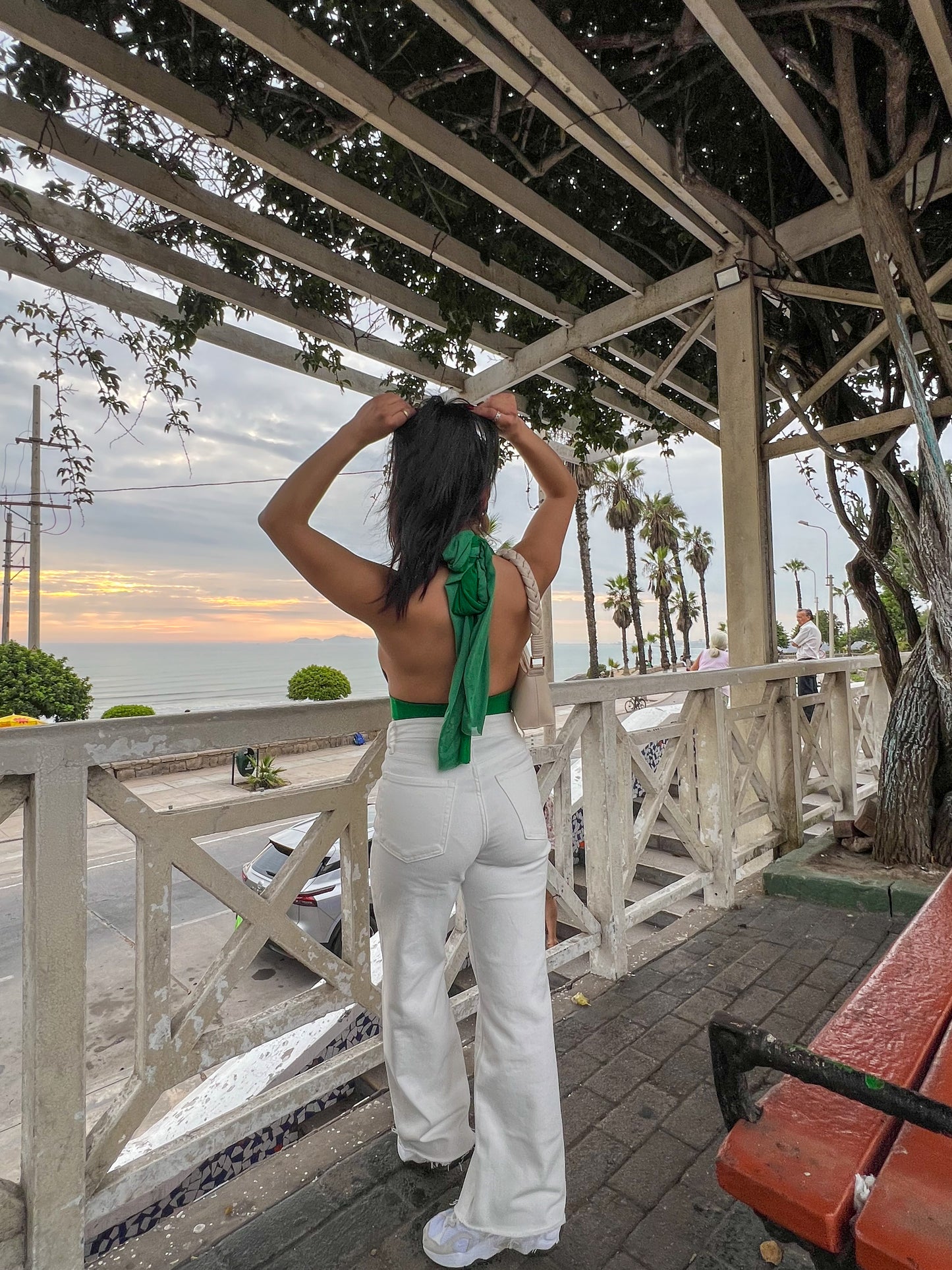 Petite White Wide Leg Jeans