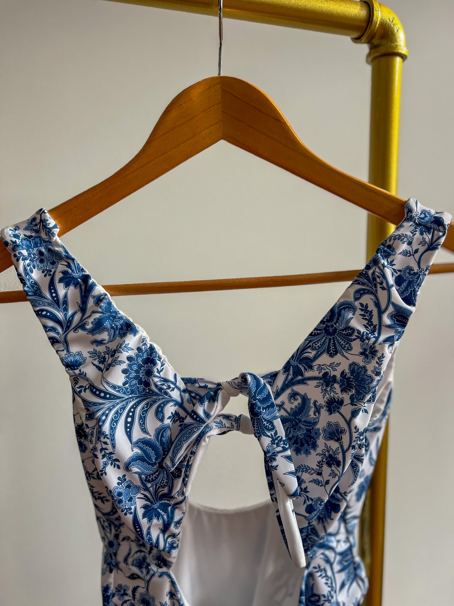 Hamptons - Petite Cutout One-Piece Swimsuit