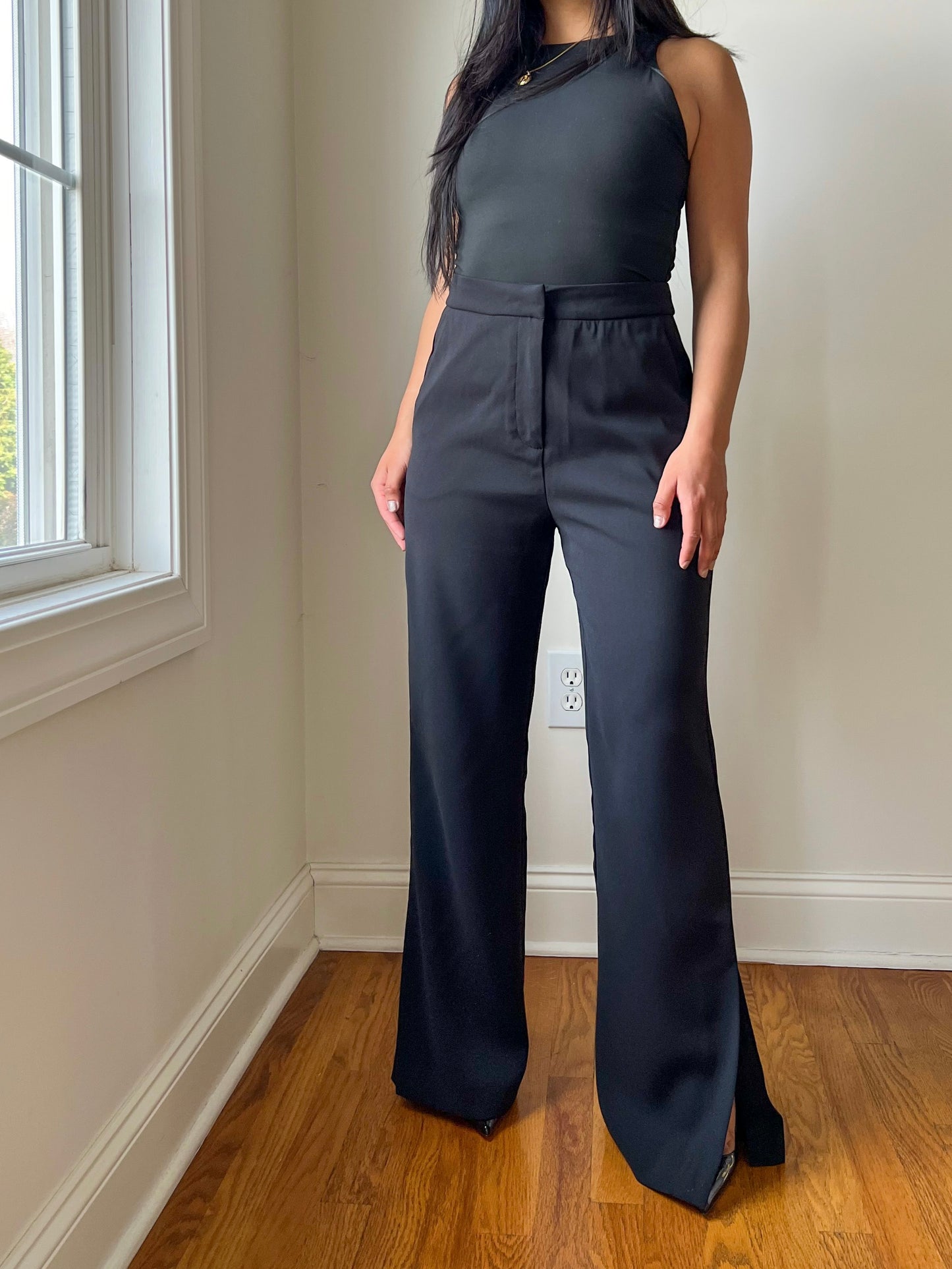 CEO - Petite High Waisted Flare Pants