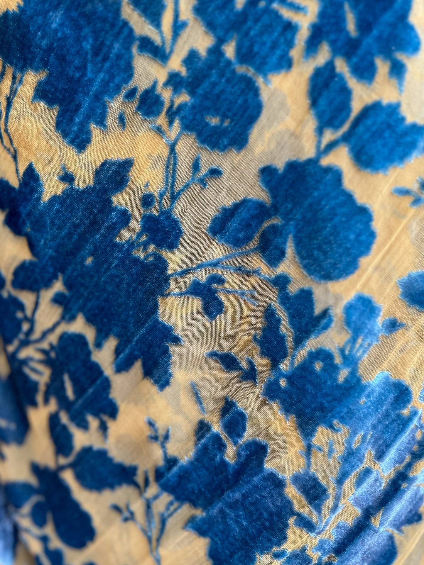 Blue Roses Mini Dress