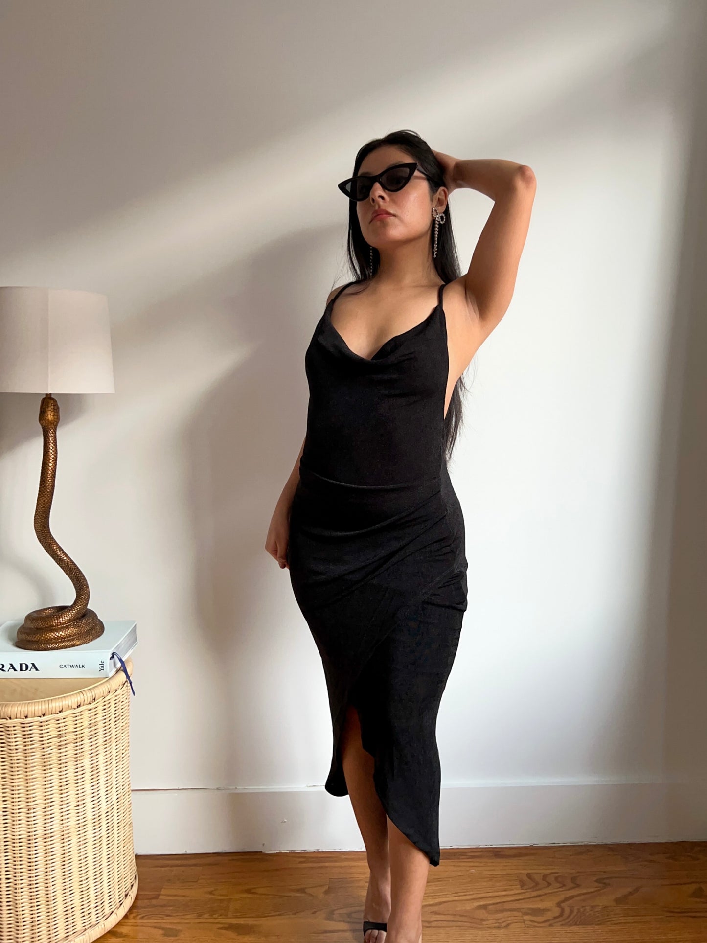 Celine - Black Maxi Dress