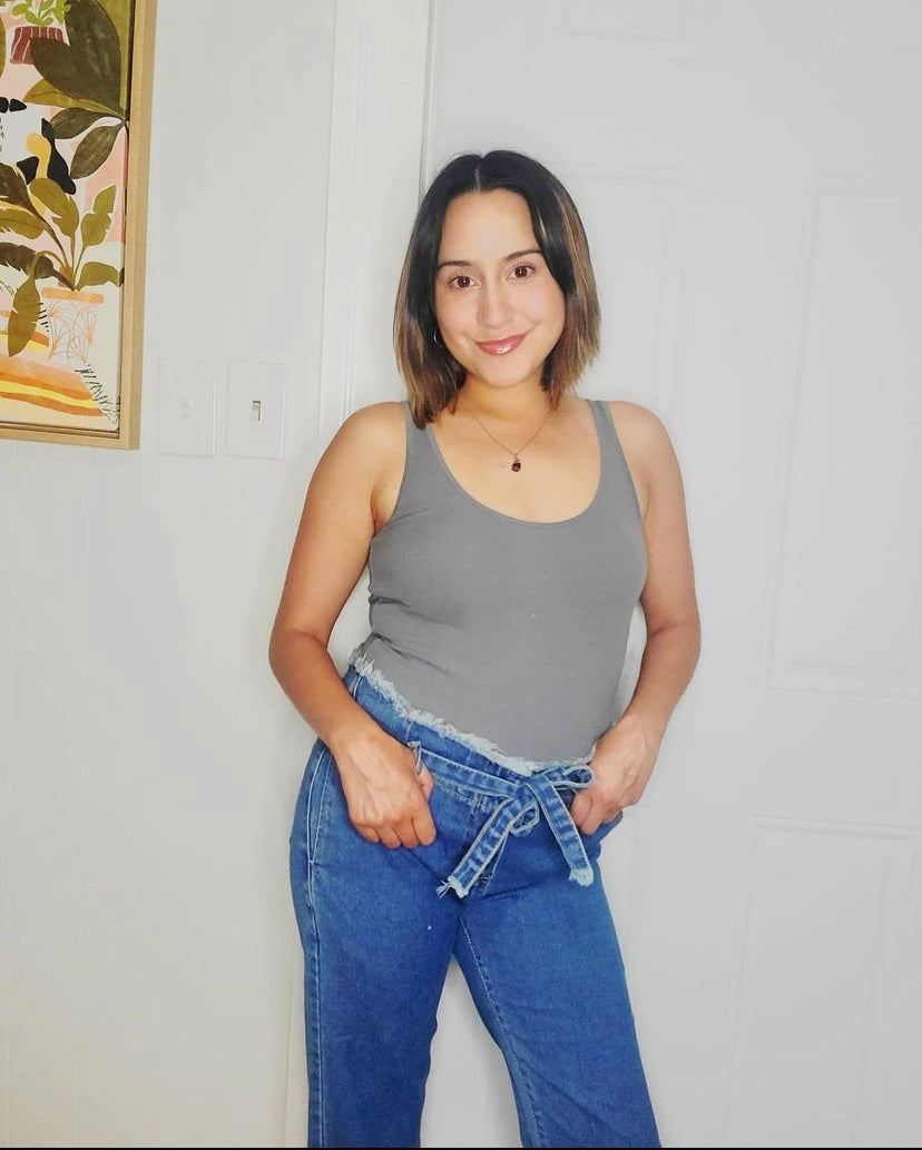 Eastside Petite Fringe Jeans