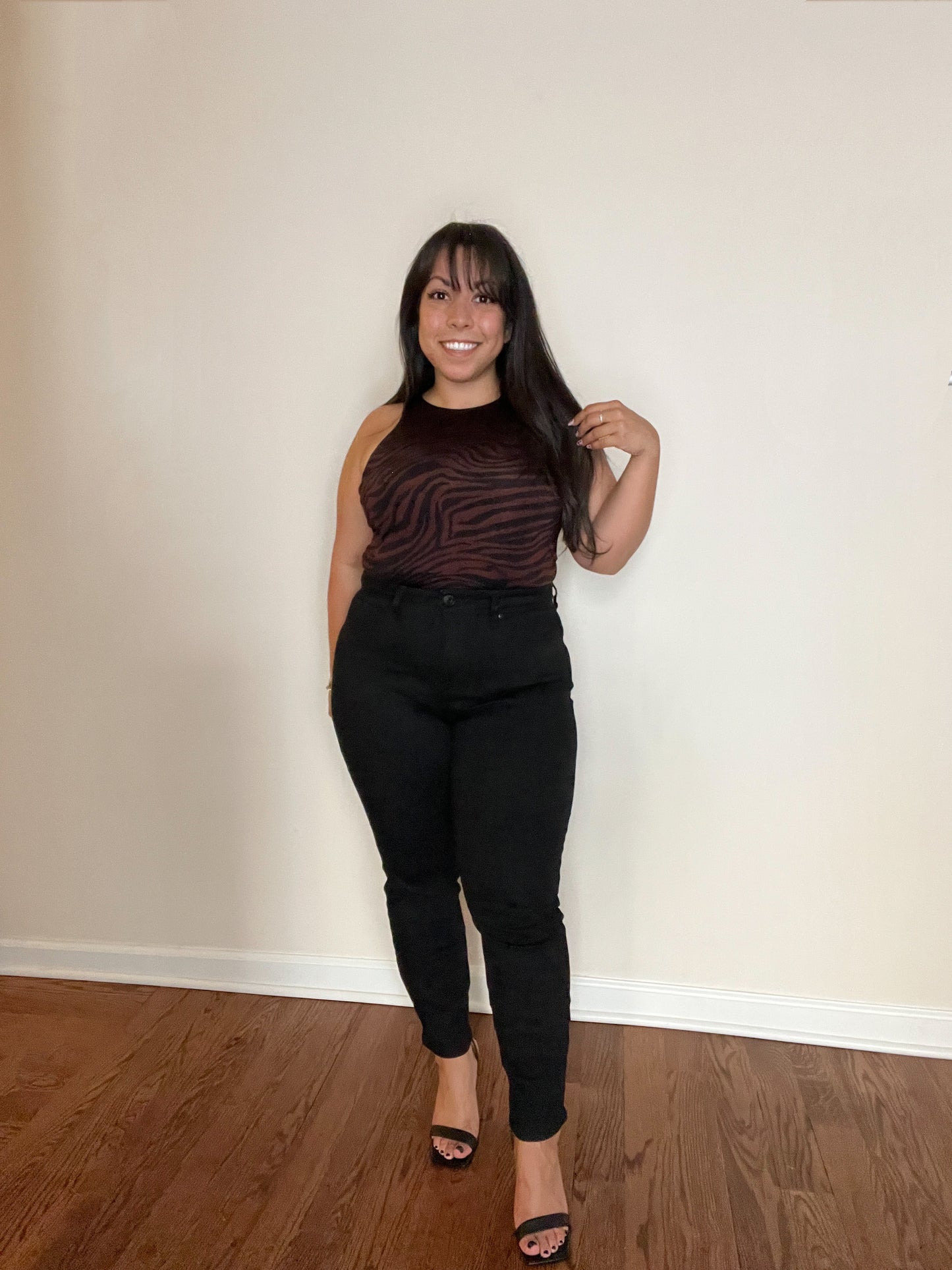 Petite Black High-Rise Skinny Jeans