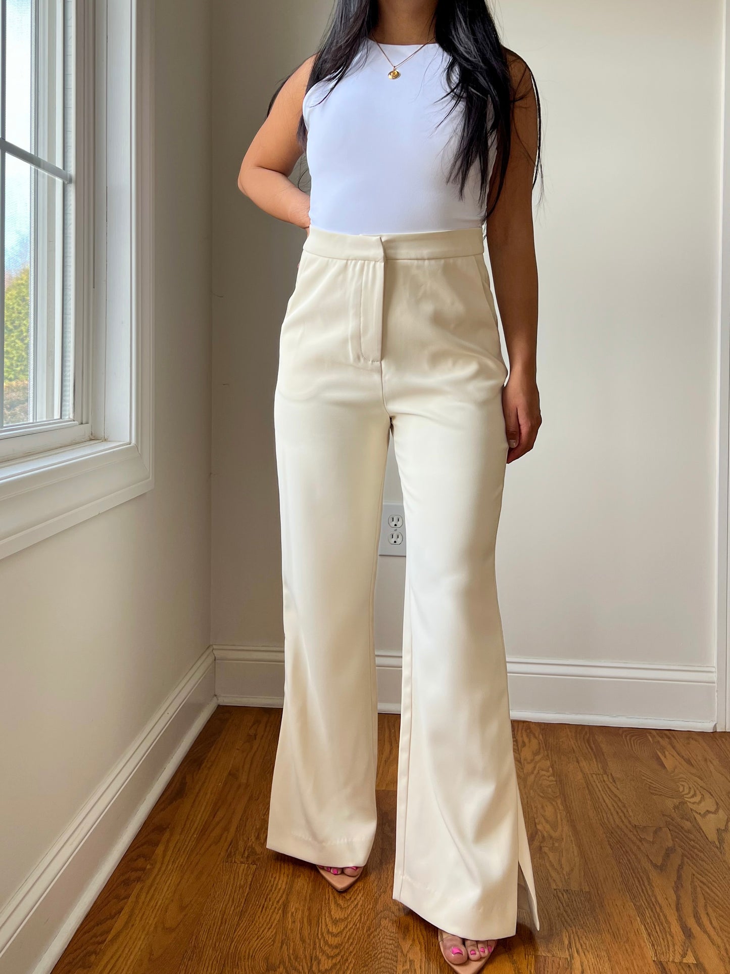 CEO - Petite High Waisted Flare Pants