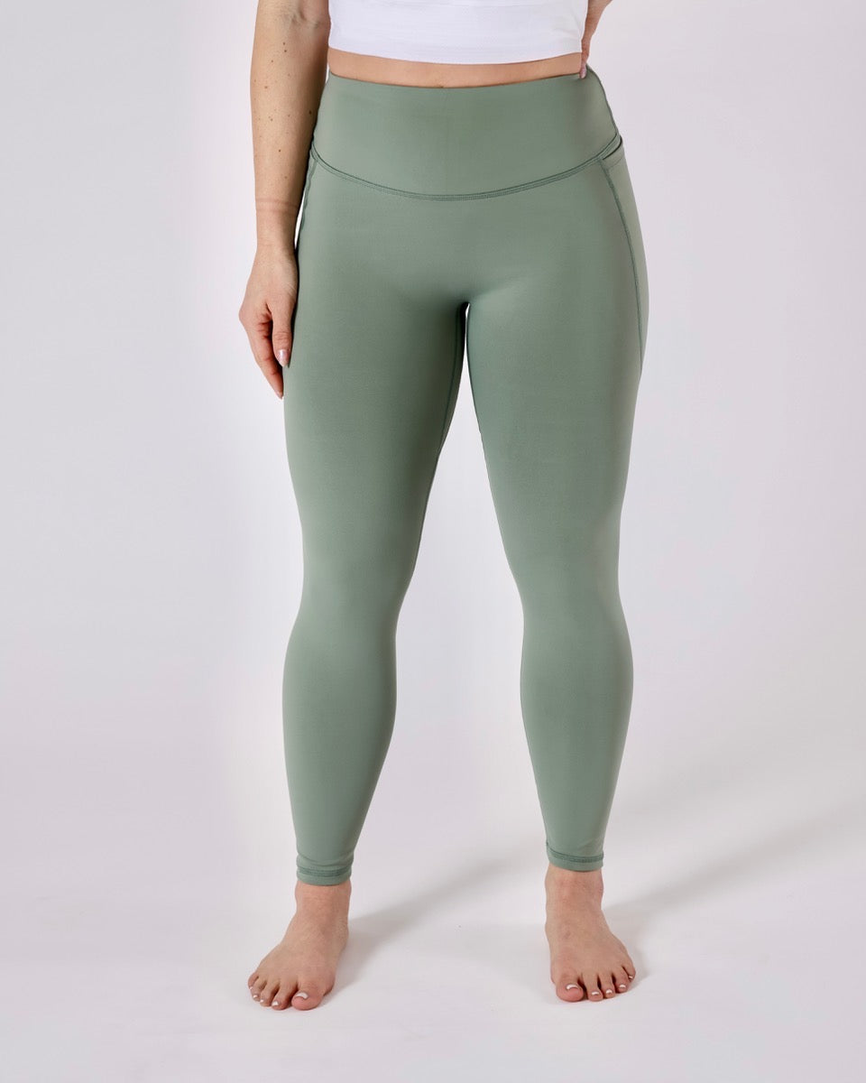 Sage Green Petite Leggings