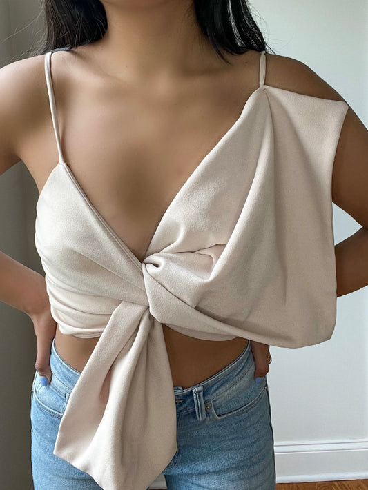 San Diego - Extra Bow Crop Top