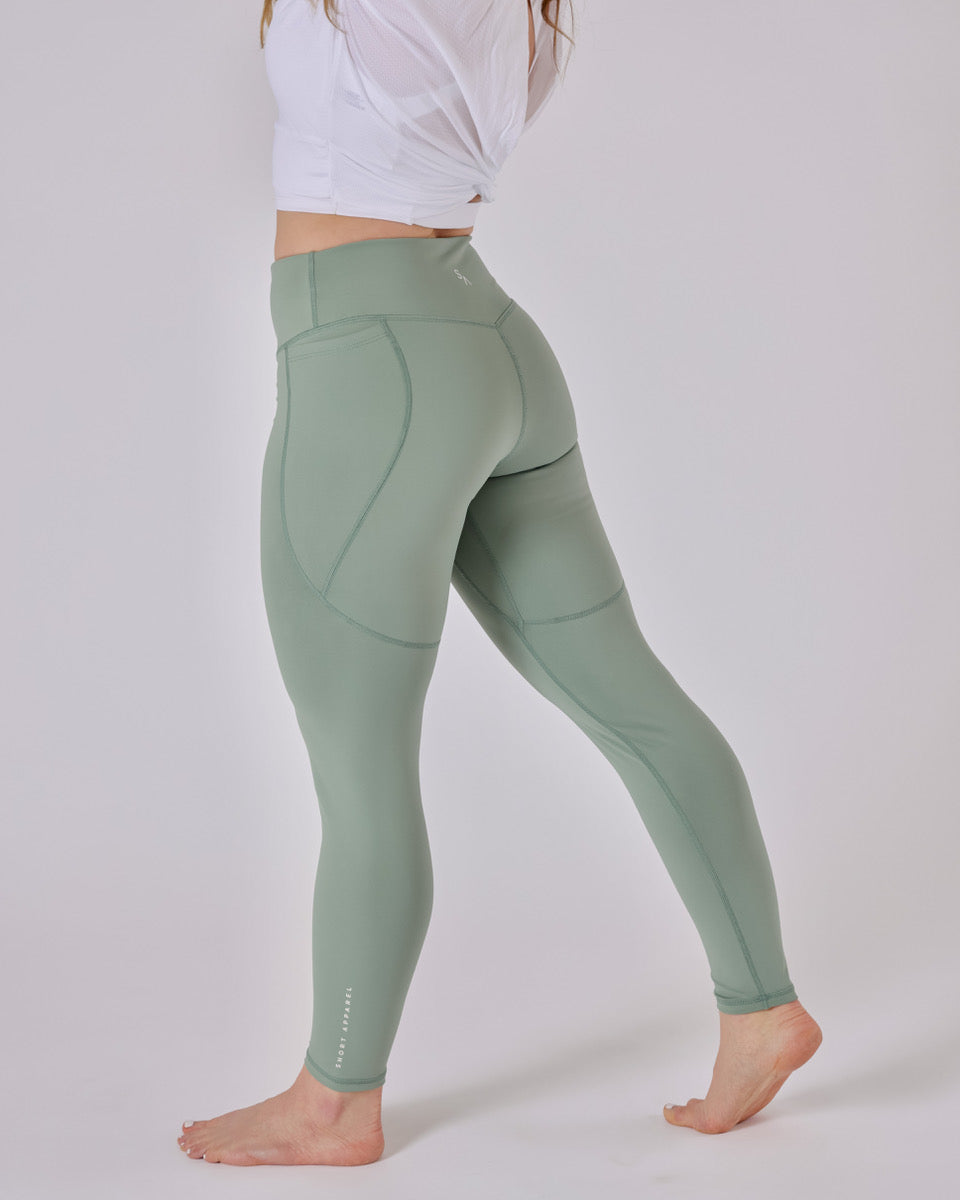 Sage Green Petite Leggings