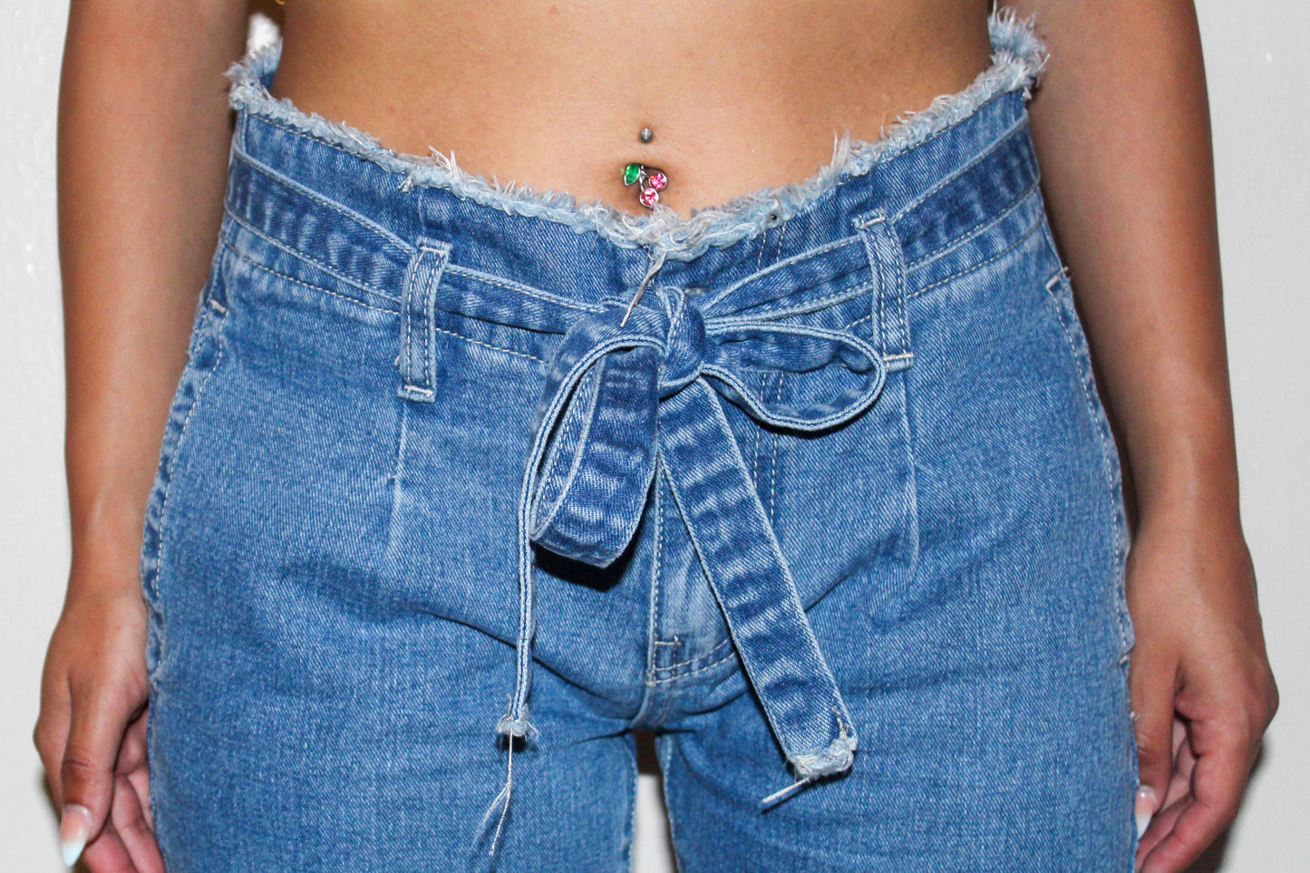Eastside Petite Fringe Jeans